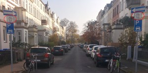 So ist die Fahrerlaubnis für Radfahrer in beide Fahrtrichtung markiert